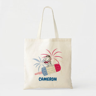 Tote Bag Flying Ace Snoopy on Ice Pop