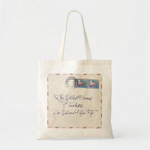 Tote Bag Flying Pig Mail