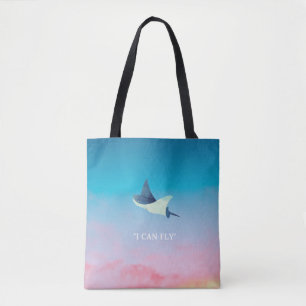 Tote Bag Flying Stingray 