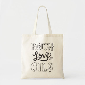 Tote Bag Foi, amour et huiles