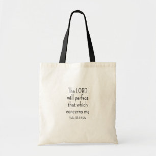 Tote Bag Foi simple en Dieu Bible Verse