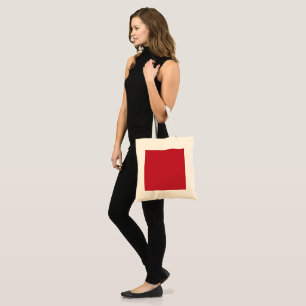 Tote Bag Fond Rouge Foncé 