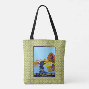 Tote Bag Fontainebleau Avon France Poster Français