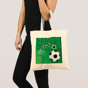 Tote Bag Football Afrique Gras Vert Football