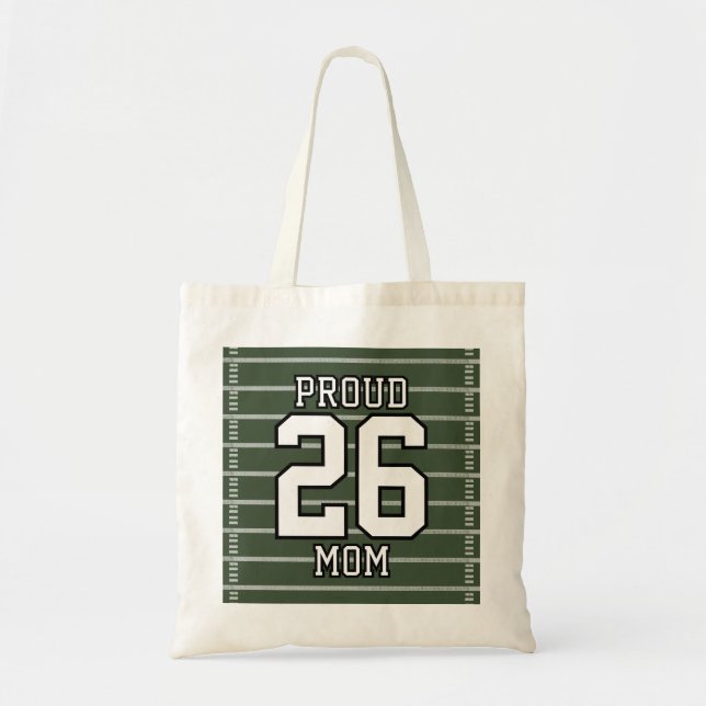 Tote Bag Football du jour de match (Devant)