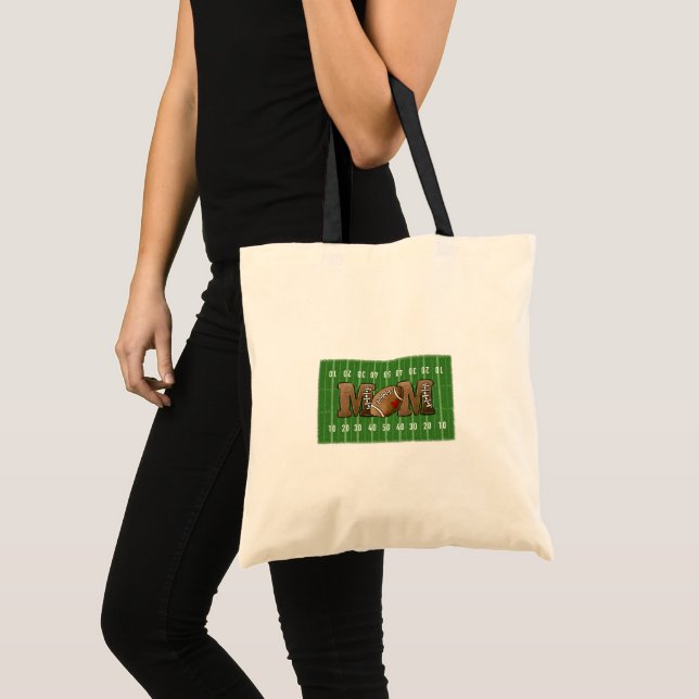 Tote Bag Football Maman Football Field (Devant (produit))