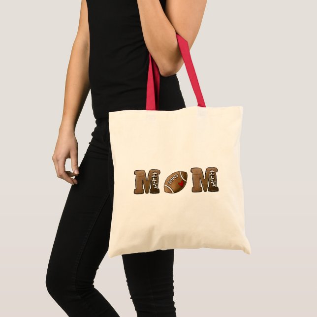 Tote Bag Football Maman mignonne tendance (Devant (produit))