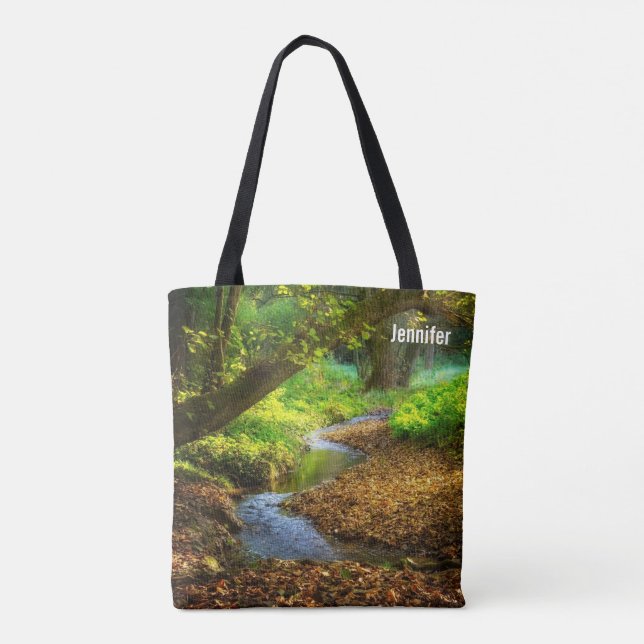 Tote Bag Forest Creek Belle nature Paysage Photo (Dos)