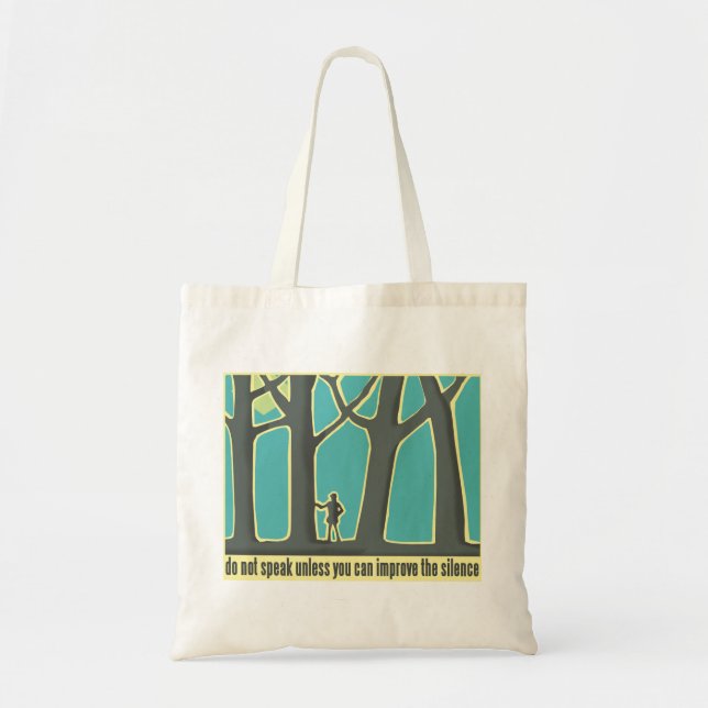 Tote Bag Forest Silence (Devant)