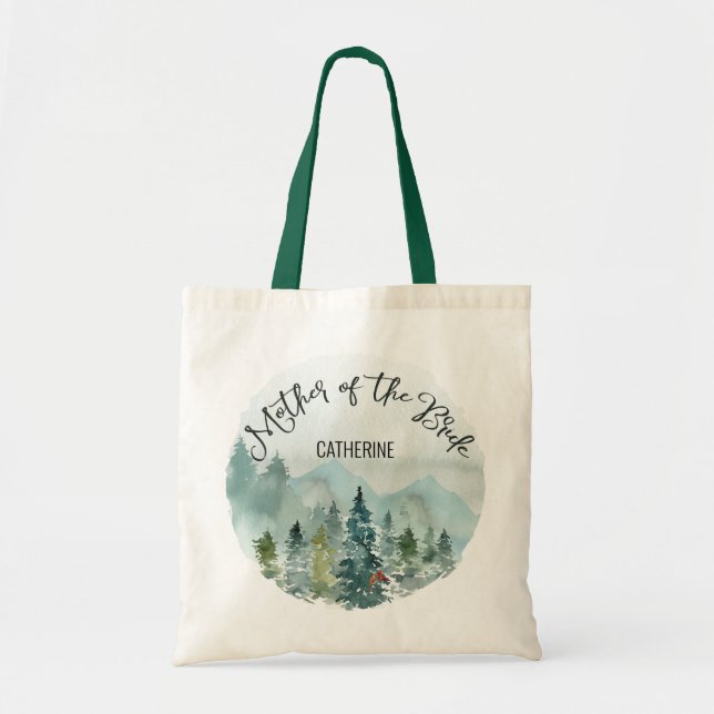 Tote Bag Forest Wonder Mère du Mariage de mariée (Devant)