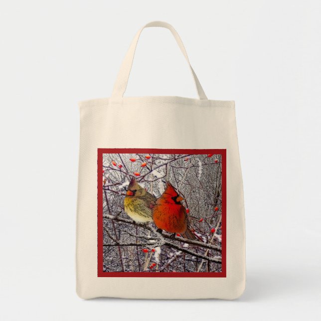 Tote Bag Forêt cardinale (Devant)