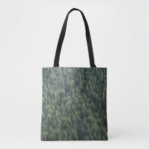 TOTE BAG FORÊT D'ARBRE DE PINS