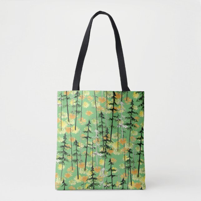Tote Bag Forêt d'automne : Beauté naturelle incomparable (Devant)