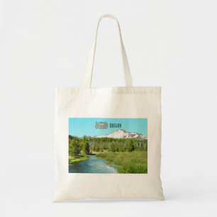 Tote Bag Forêt de la rivière de la montagne de Bend Oregon