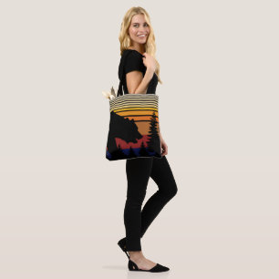Tote Bag Forêt des ours Vintage