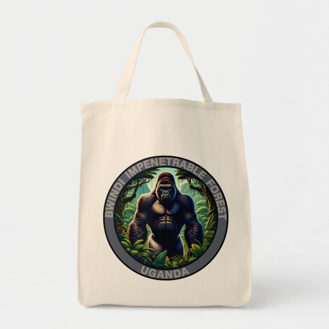 Tote Bag Forêt impénétrable de Bwindi Ouganda (Devant)