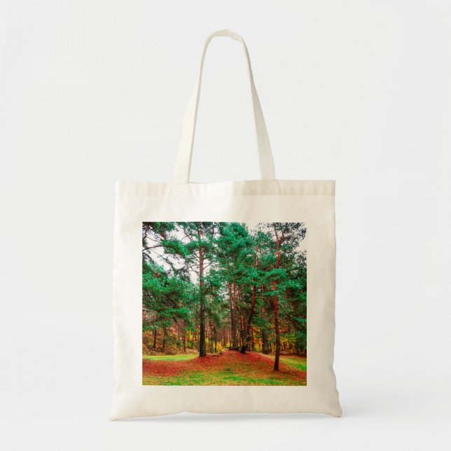 Tote Bag Forêt mixte d'automne (Devant)