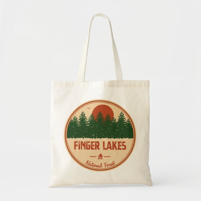 Tote Bag Forêt nationale de Finger Lakes (Devant)