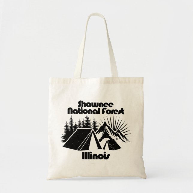 Tote Bag Forêt nationale de Shawnee (Devant)