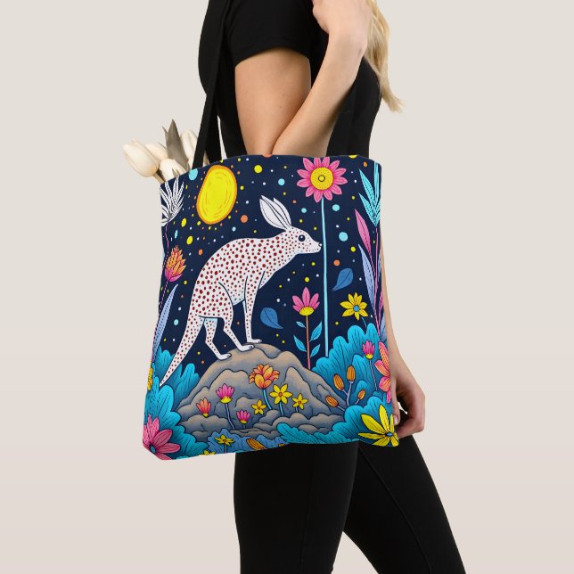 Tote Bag Forêt nocturne (De près)