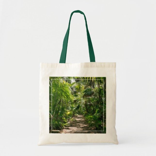 Tote Bag Forêt | Tropical Rainforest Tulum Mexique (Devant)