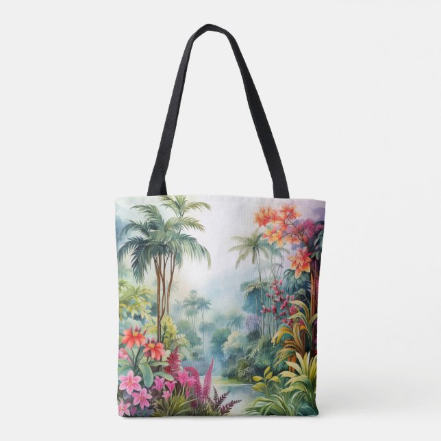 Tote Bag Forêt tropicale (Dos)