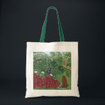 Tote Bag Forêt tropicale avec Monkeys, 1910 (huile sur la<br><div class="desc">Forêt tropicale avec Monkeys,  1910 (huile sur la toile) | par emplacement d'art de Henri J.F. Rousseau | : National Gallery du nombre de collection d'image de l'artiste français | de Washington DC| d'art : XOS744803</div>