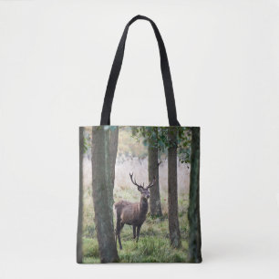Tote Bag Forêt Woodlands & Red Deer