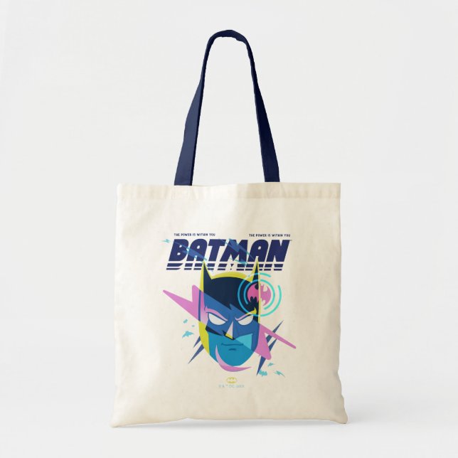 Tote Bag Forever Batman Light Up Head Graphic (Devant)