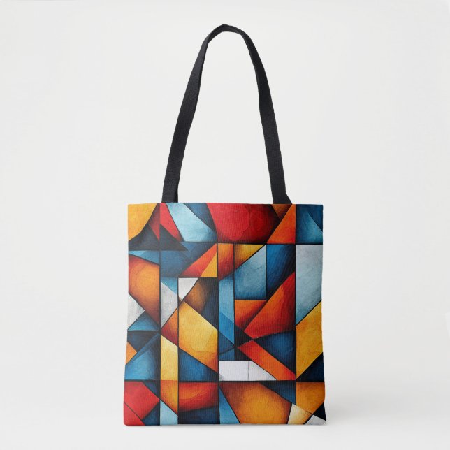 Tote Bag Formes Abstraites (Devant)