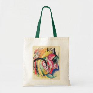 Tote Bag Formes abstraites (alias Fleurs colorées) de Franz