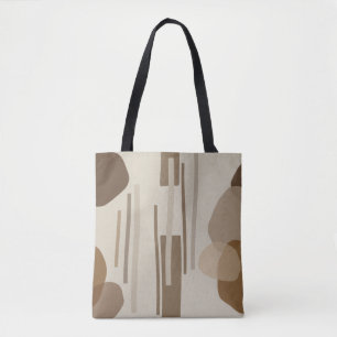 Tote Bag Formes Abstraites en terre cuite