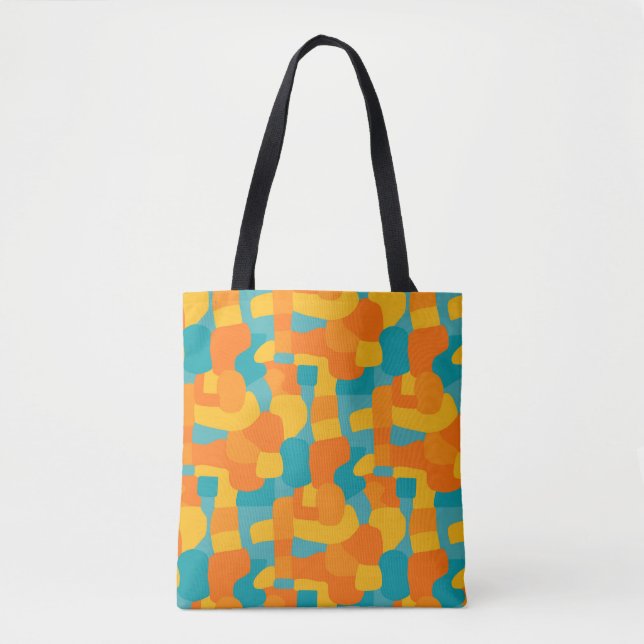 Tote Bag Formes Abstraites mosaïque 310722 (Devant)