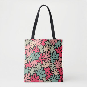 Tote Bag Formes biologiques Abstrait 240822 - Colors02 sur