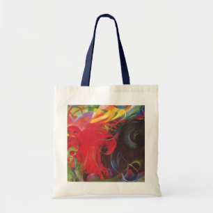 Tote Bag Formes de combat par Franz Marc, Art fin vintage