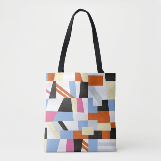 Tote Bag Formes géométriques créatives, conception motif de (Devant)