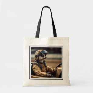 Tote Bag Formule amusante : conducteur de voiture de course