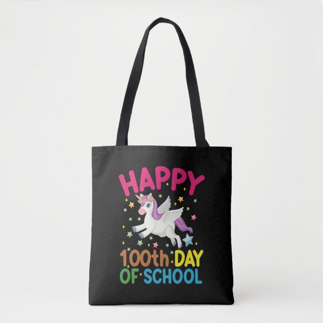 Tote Bag Formule Mathématique 100 Jours D'école Drôle Prof  (Devant)