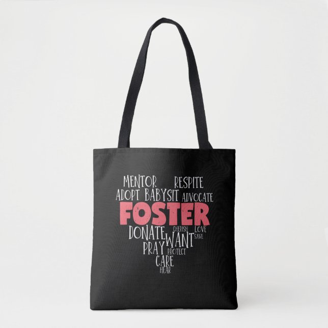 Tote Bag Forster Parents Soins d'accueil Adoption (Devant)