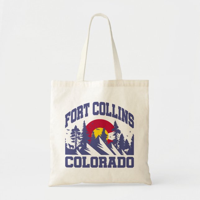 Tote Bag Fort Collins, Colorado (Devant)