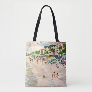 Tote Bag "Fort Myer's Beach" tableau de Therese Kramer
