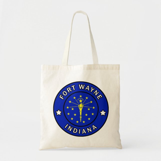 Tote Bag Fort Wayne Indiana (Devant)