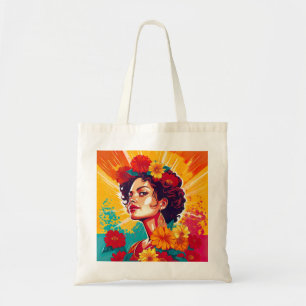Tote Bag Forte et fière, Mexicaine-Américaine Femme Fourre-