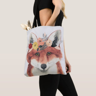 Tote Bag Forteresse de la Couronne de fleurs Renard