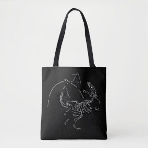 Tote Bag Fossiles dragons