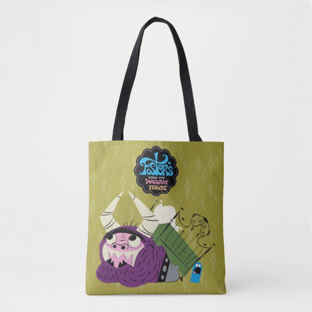 Tote Bag Foster's Home for Imaginary Friends | Sous lit (Devant)