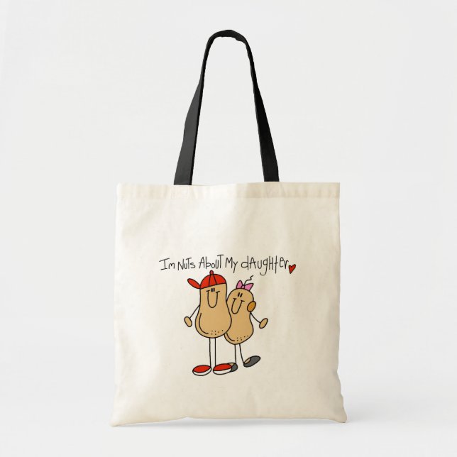 Tote Bag Fou de ma fille 2 (Devant)