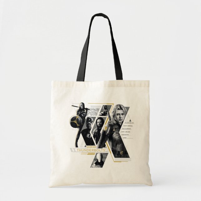 Tote Bag Foudre* | Graphisme de groupe (Devant)