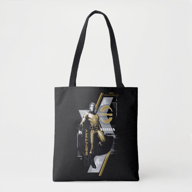 Tote Bag Foudroyants* | Graphisme du personnage de Sentry (Devant)