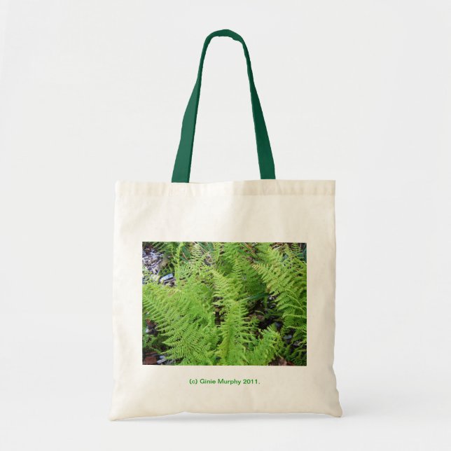Tote Bag Fougères plumeuses (Devant)
